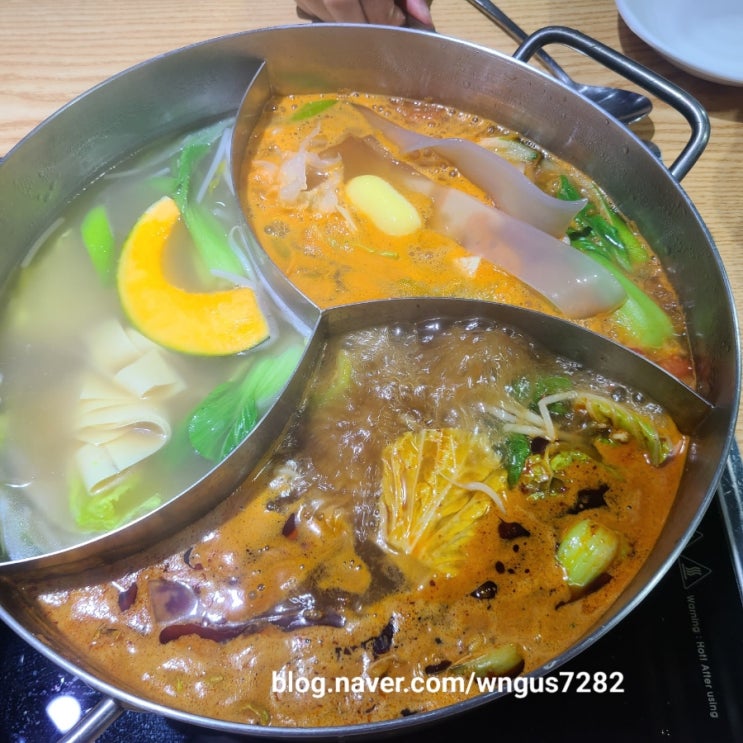  울산 삼산/ 가성비 좋은 초원샤브샤브&훠궈 무한리필~!