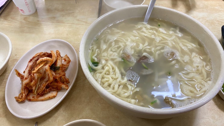  천안 칼국수 맛집 | 천안 바지락칼국수 3대장 쌍용동 '서촌칼국수' 후기