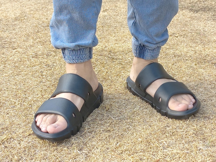  족저근막염 신발 푹신한 남자 실내화 알코트 무중력 슬리퍼