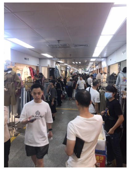 중국 소싱 노하우 광저우 무역의 중심 여성 패션 상가 싸허 난청