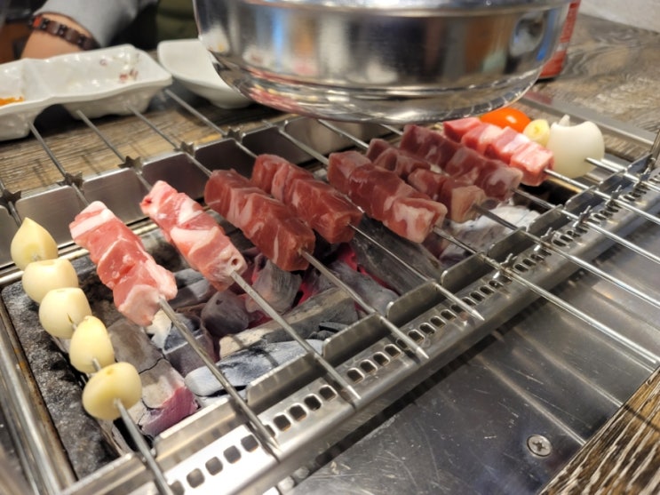  미남역 화양연화 : 양꼬치와 꿔바로우가 맛있는 미남술집