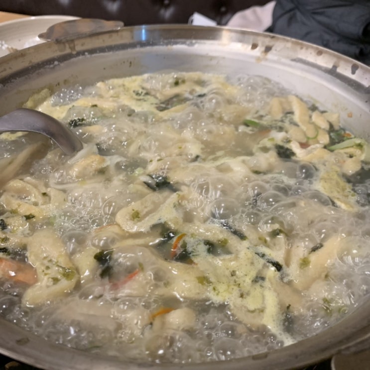  [평택/용이동 맛집] 조개와 새우가 들어가 국물이 시원 칼칼한 팔당 원조 칼제비•보쌈