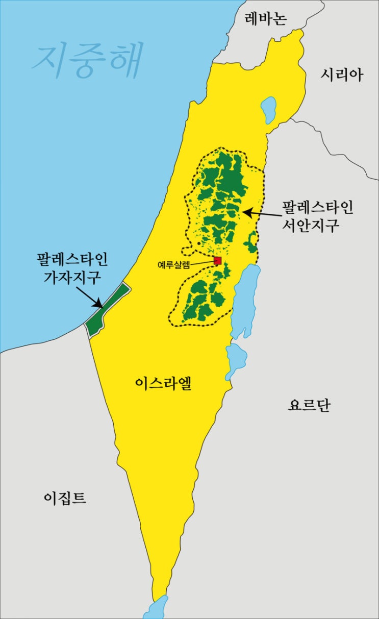 <b>이스라엘</b> vs 팔레스타인