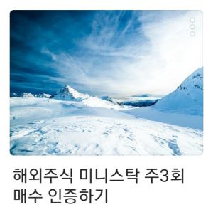  해외 주식 미니 스톡, 소수점 투자 주 3회 매수 인증하기
