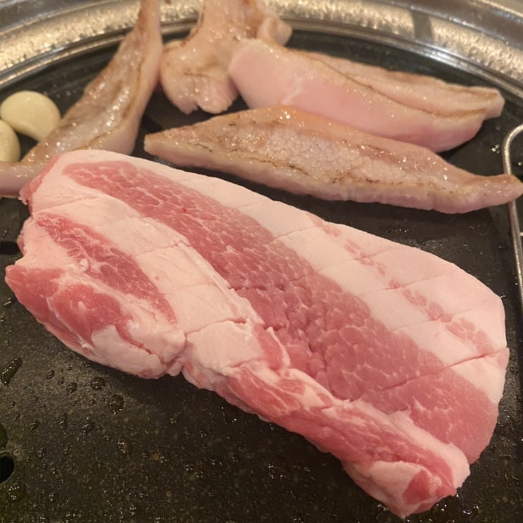  [학동역 맛집] 화포식당 - 육즙이 살아있는 숙성 삼겹살 목살 맛집 (ft 비냉, 물냉)