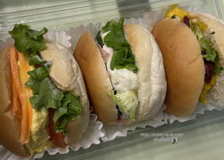  [파리바게뜨] 건강한 두부참깨 버거, 3가지 맛 굿모닝 샌드위치 후기