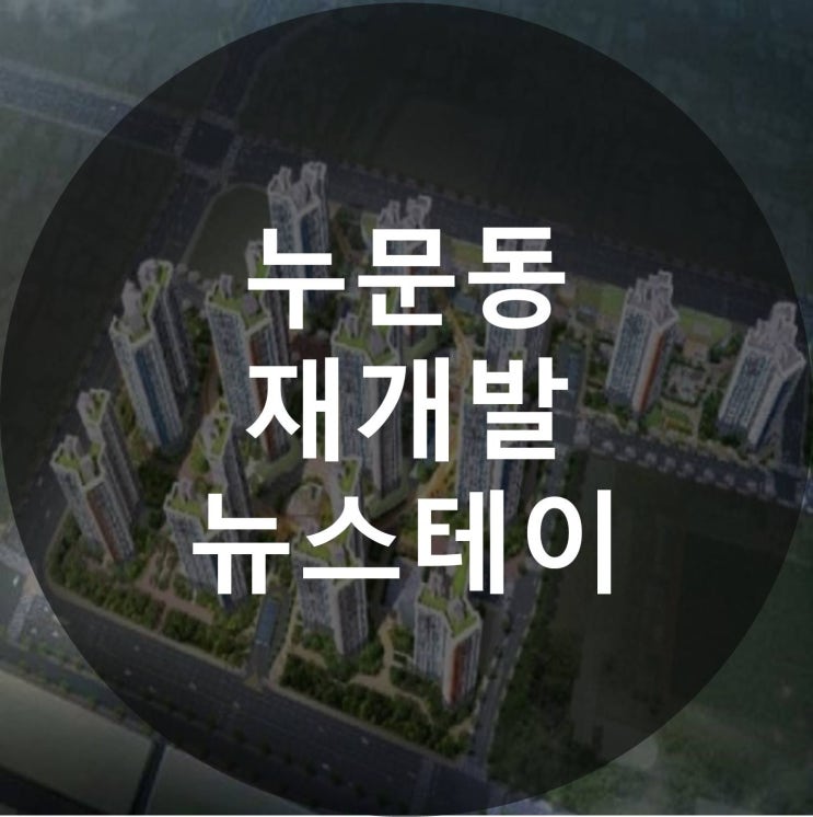  누문동 재개발 뉴스테이 사업 정보