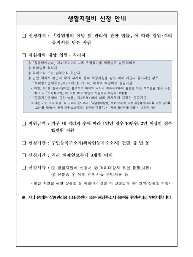 [코로나] 생활지원금 신청 후기 (신청 방법 & 준비 서류) / + 수급