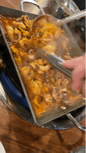  부산 서면 곱창맛집 꽃가람에서 푸짐한 쭈꾸미와 곱창의 콜라보 먹투어후기