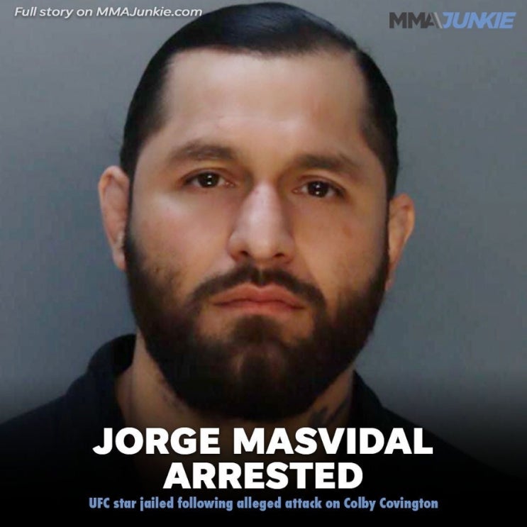 호르헤 마스비달 체포...가중 폭행죄로 기소/박준용 vs 에릭 앤더스 5월 22일 등 MMA 뉴스