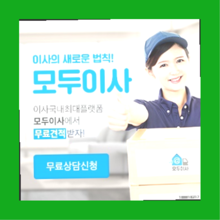  이삿짐카드결제? 포장이사 직접 추천하는 이사업체  완전 굿