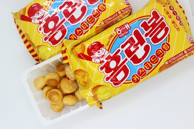 41주년 스페샬-에디션 커스타드크림맛 홈런볼