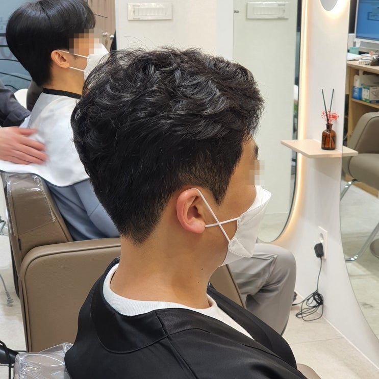  남자 가르마 펌 잘 하는 곳 : 야탑역 미용실 바로니헤어