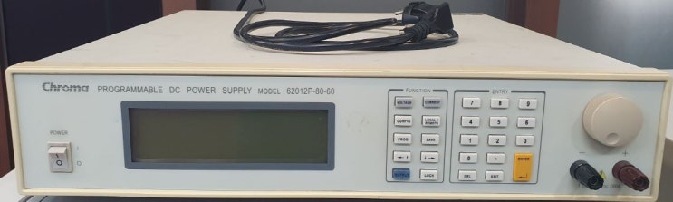  (중고) 크로마  DC Power supply (62012P-80-60) 80V60A