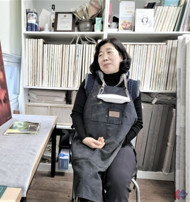  송보영 화가, 기나긴 겨울을 보내고 봄을 맞이했다