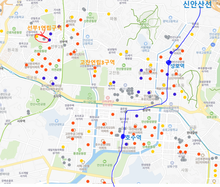 [안산 재건축 지역] 투자 괜찮을까? - 선부연립1구역