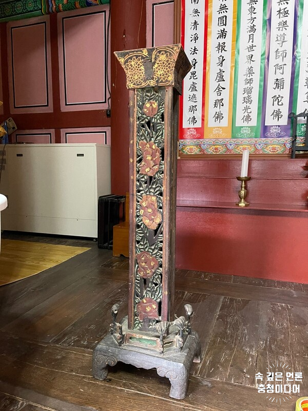  [충청미디어] 충북도, ‘영동 영국사 목조소대’ 충북 지정문화재 지정