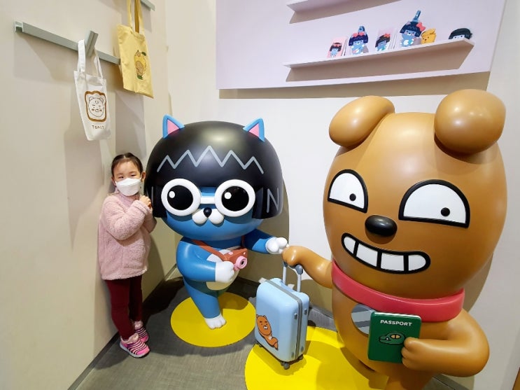  카카오프렌즈 샵 DDP점, ddp빛의정원 ㅡ 동대문역사문화공원역 아이랑 함께 갈만한곳