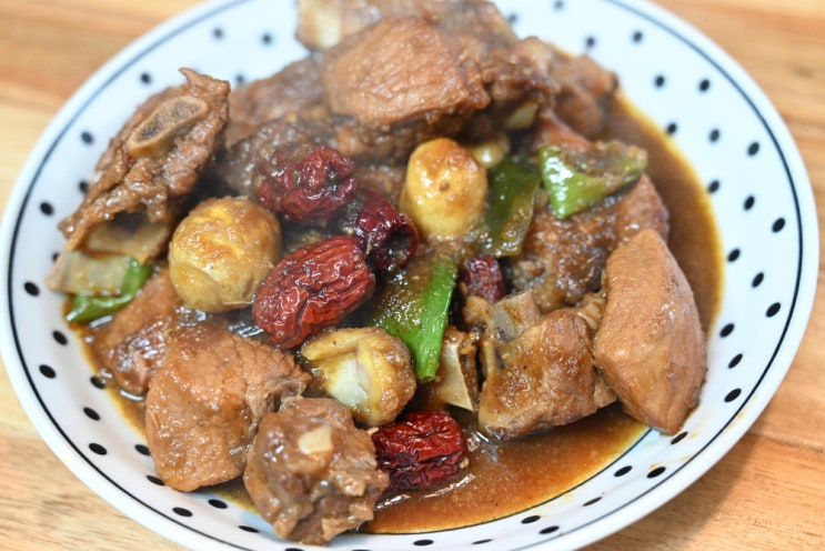  간장 돼지갈비찜양념 레시피 양념과 조리비법을 담다.