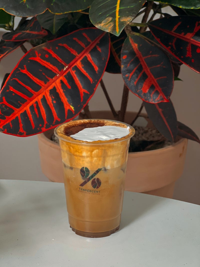 텐퍼센트커피 인기 메뉴 텐라떼, 5