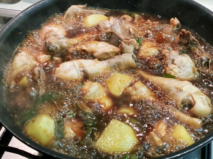  [요리] 요린이의 간장 찜닭 레시피 따라 만들어보기