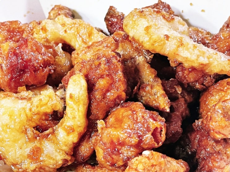  치킨 순위 1위에 들어갈 만한 치킨매니아 신메뉴 왕새우허니치킨