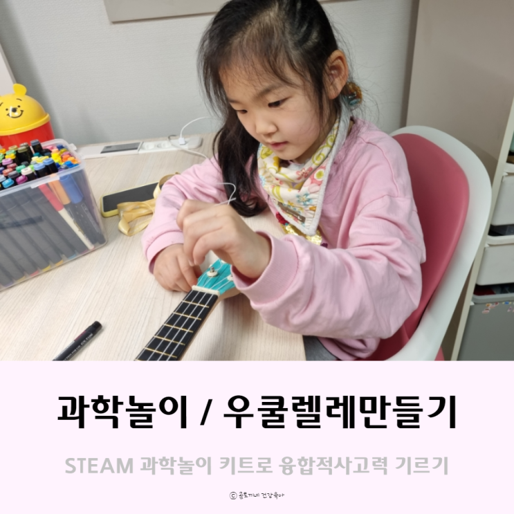 [STEAM과학놀이] 우쿨렐레 만들기