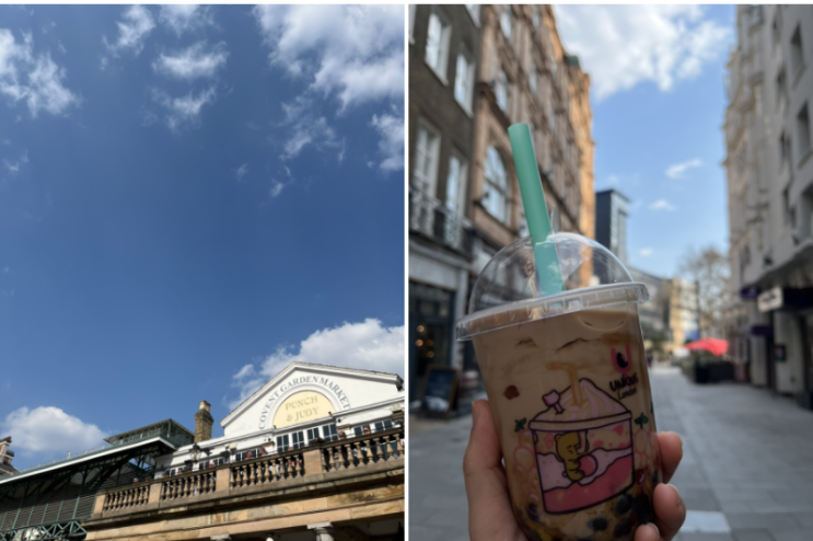  [영국워킹홀리데이] +196 코벤트 가든, Yunique 'The Bear' Bubble Tea