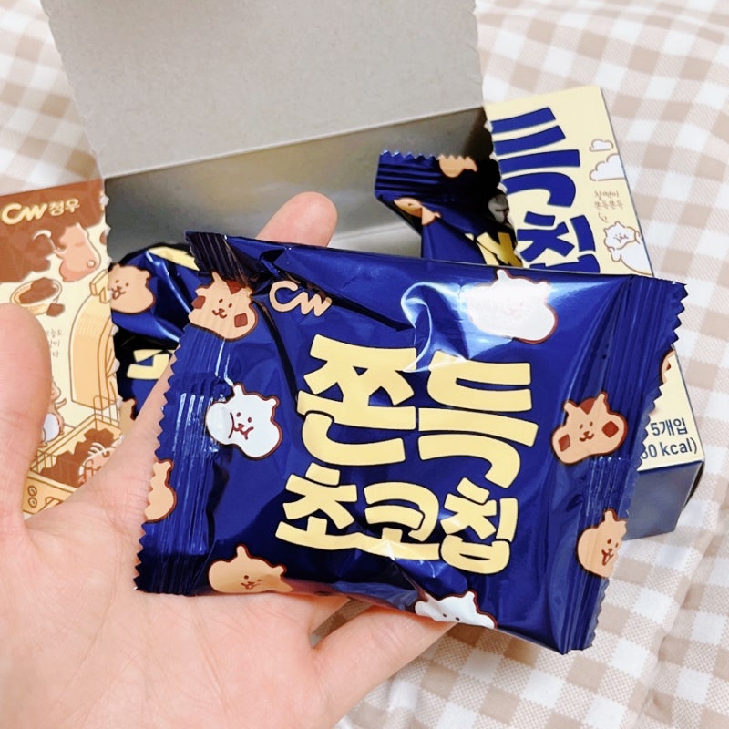 청우 쫀득 초코칩 솔직리뷰! : 쫀득 초코 찹쌀떡 : 네이버 블로그
