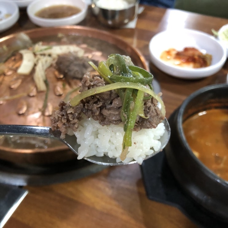  울산 북구 명촌 점심특선 맛집 - 옛날식불고기전문점 명불허전