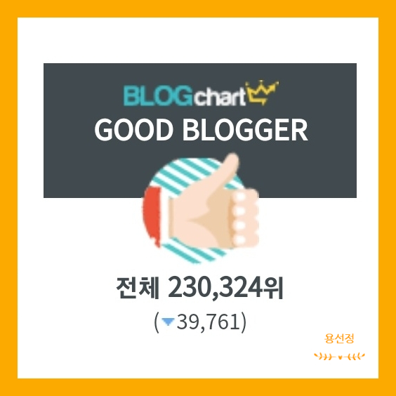  블로그 차트로 내 블로그 순위를 알아봤다