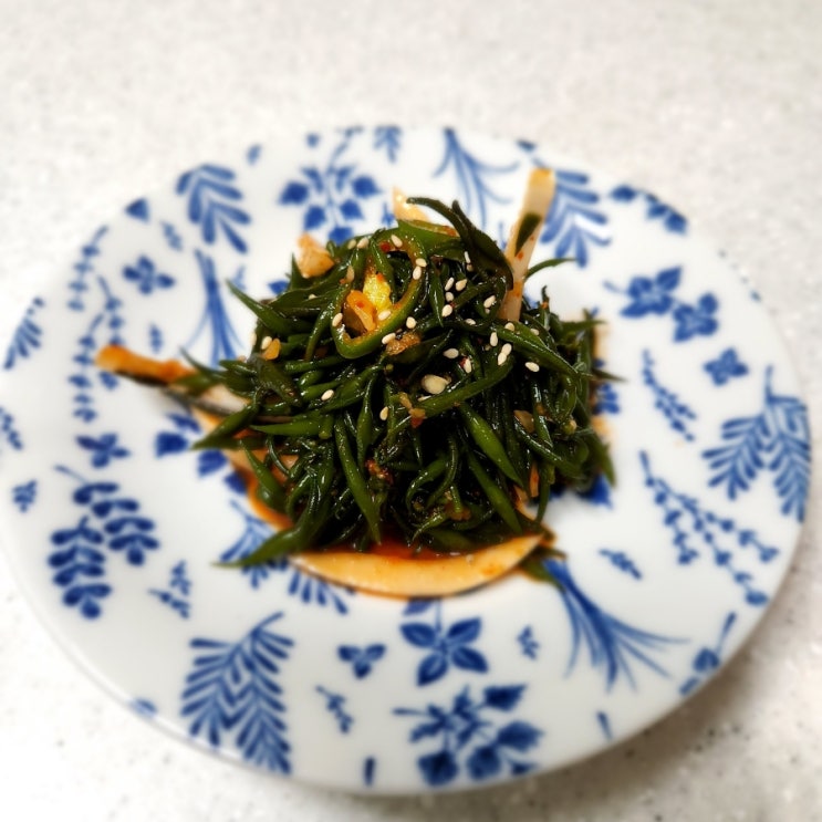  제철 톳요리:: 톳무침과 톳밥만들기