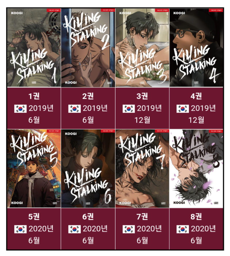 Killing Stalking 1 (킬링 스토킹 1권) by Koogi