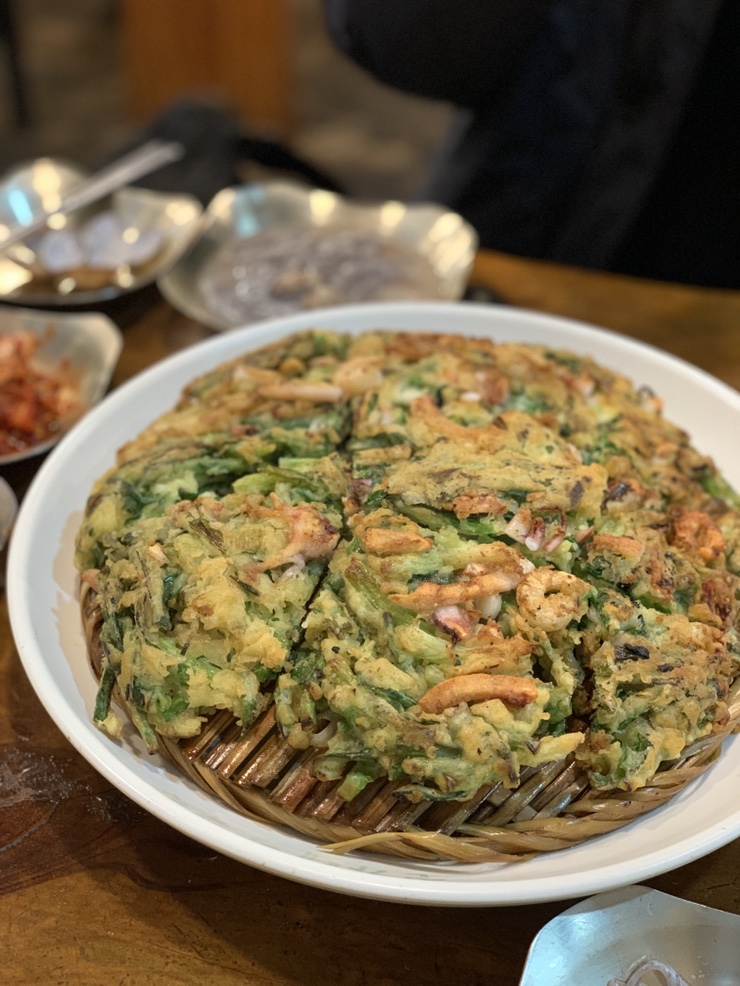  노원 하계동 신가네칼국수 해물파전 후기