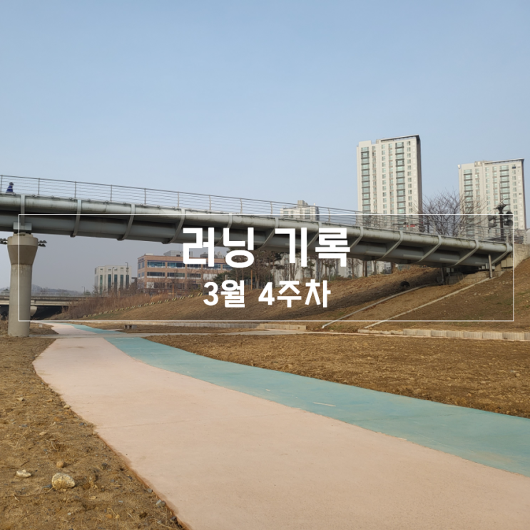  [2022년 3월 4주] - 러닝 기록