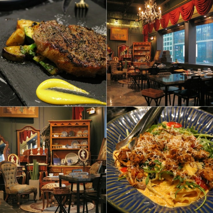  분위기 좋은 부평 맛집 '세븐스플로어' 스테이크 세트 추천