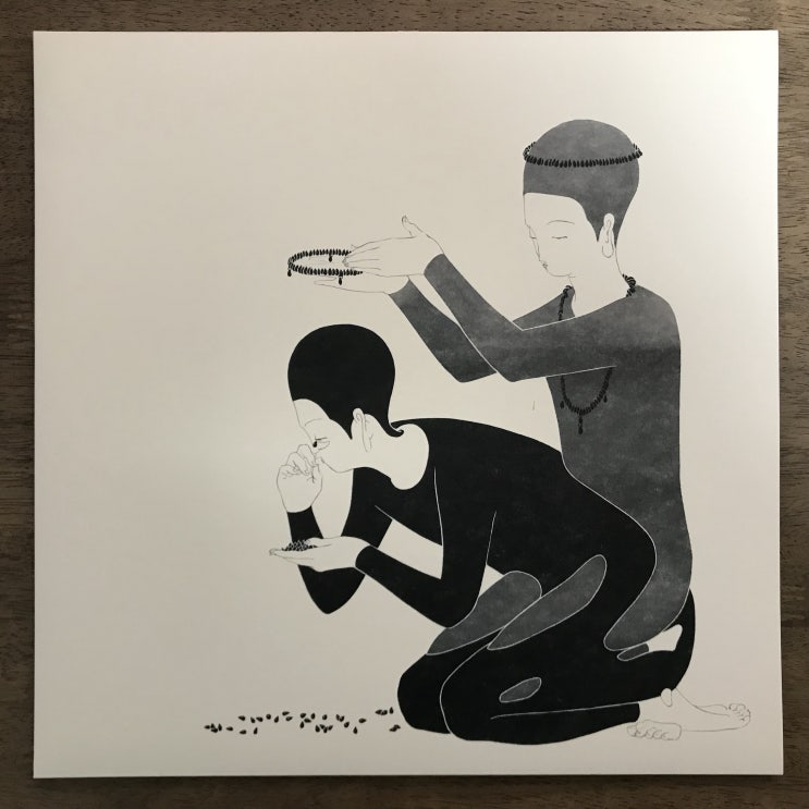 [EP, LP, 엘피] 한희정 - 두 개의 나 (흰색 45rpm 바이닐, 500장 한정, 싸인 엽서 동봉)