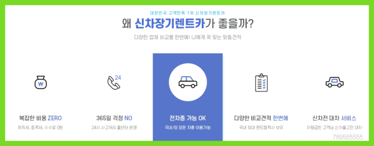  강릉장기렌트 ? 신차장기렌트카 이번달 특가 프로모션은?   여기서 해결함