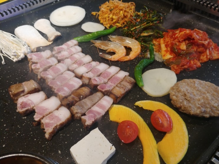  부평 고깃집 찰진고기 워터에이징 금삽겸살