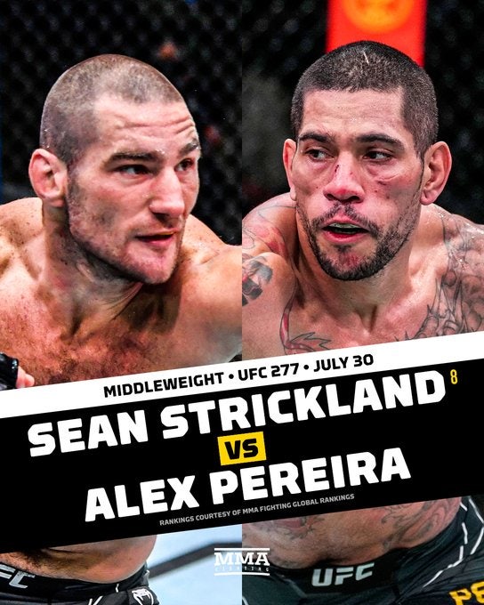 UFC 277 알렉스 페레이라 vs 션 스트릭랜드/네이트 디아즈, UFC에 계약 해지 요구 UFC 277 알렉스 페레이라 vs 션 스트릭랜드/네이트 디아즈, UFC에 계약 해지 요구