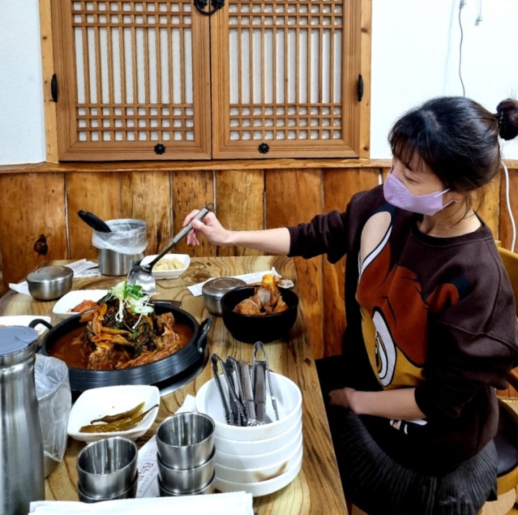  전주감자탕 한옥마을 근처 정직한모자감자탕 40년 전통 깔끔한 맛집