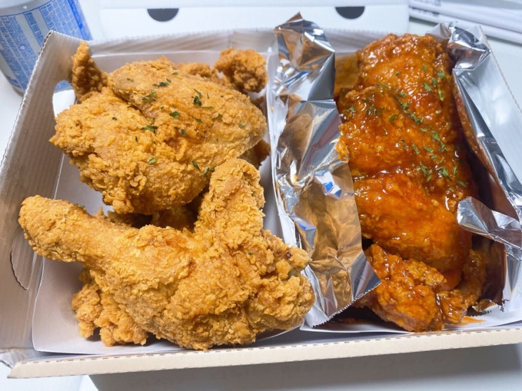  청주 용암동 치킨맛집 당치땡 동남지구점 풀패키지 세트로 싹다~