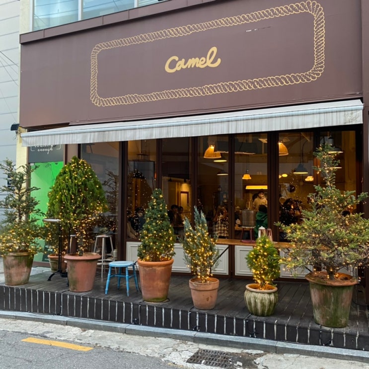  [압구정로데오역 카페] 카멜커피 - 빈티지한 감성과 분위기 좋은 압구정 도산공원 핫플레이스 추천