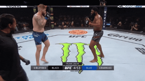 UFC on ESPN 33: 블레이즈 vs 다우카우스 결과(GIF) UFC on ESPN 33: 블레이즈 vs 다우카우스 결과(GIF)