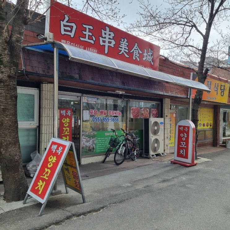  양꼬치 사천 백옥미식성 샤슬릭