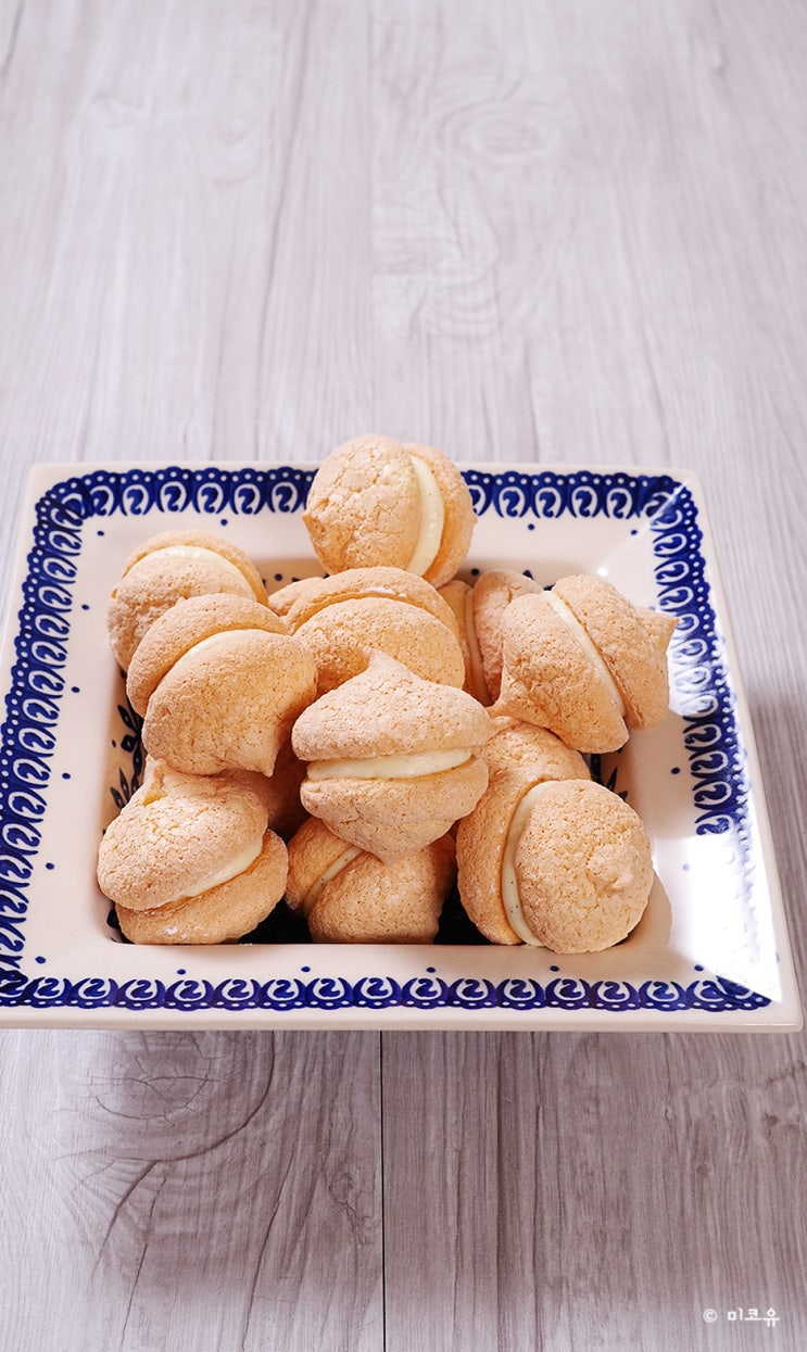  달콤 폭신한 바닐라빈 크림치즈 붓세 만들기