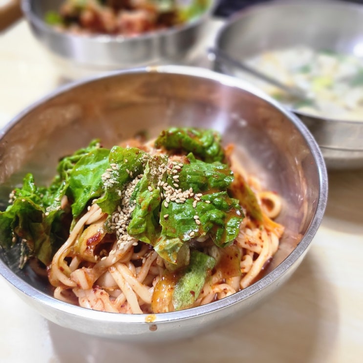  [문래동 맛집] 문래창작촌 《영일분식》 비빔칼국수