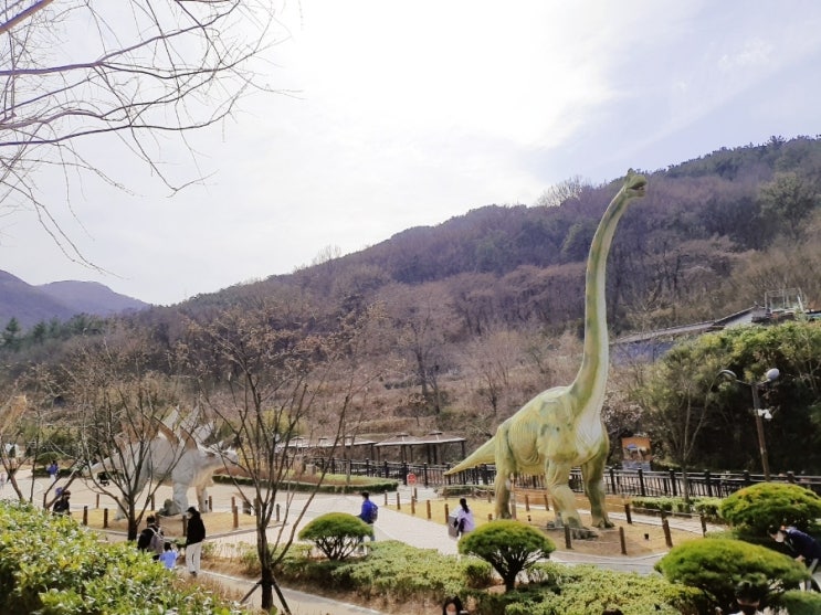  대구 앞산 아이와 놀기 [고산골공룡공원] 날씨도 좋고 무료여서 더 좋고