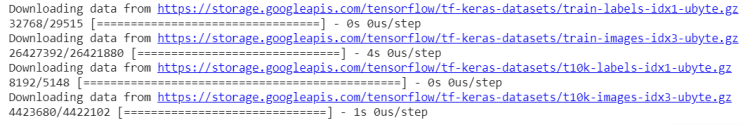  Tensorflow | 기초적인 이미지 분류