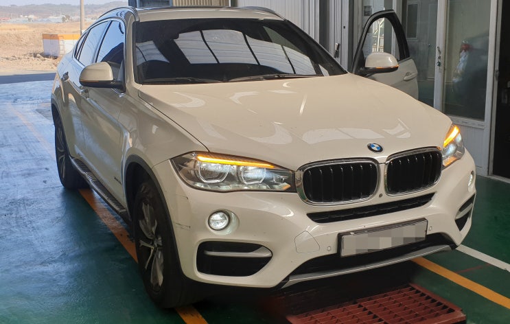  BMW X6 종합검사 - 영천 그린종합정비